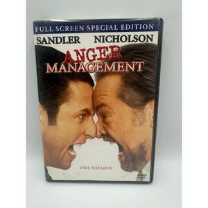 Anger Management Full Screen Special Edition DVD Sandler Nicholson Comedy PG13